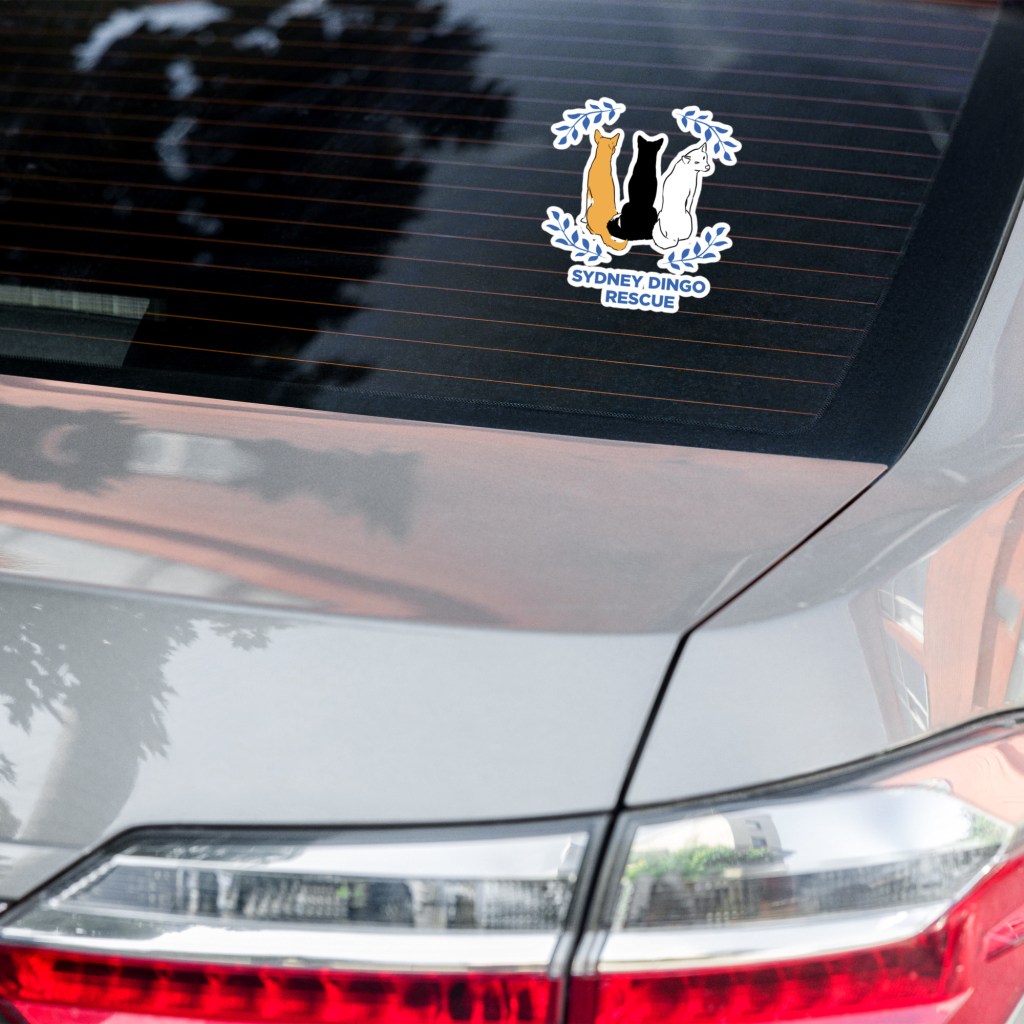Sydney Dingo Rescue 5inch Sticker