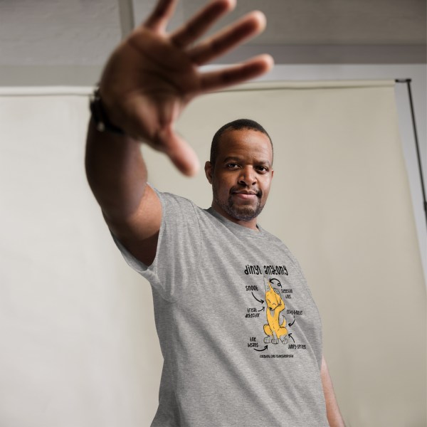 Unisex dingo anatomy tee