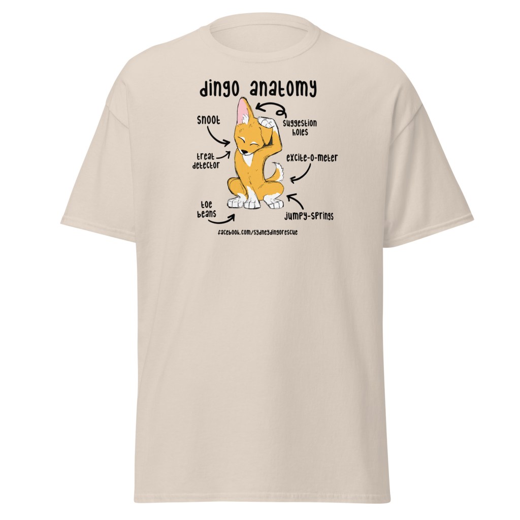 Dingo Anatomy SDR Unisex classic tee