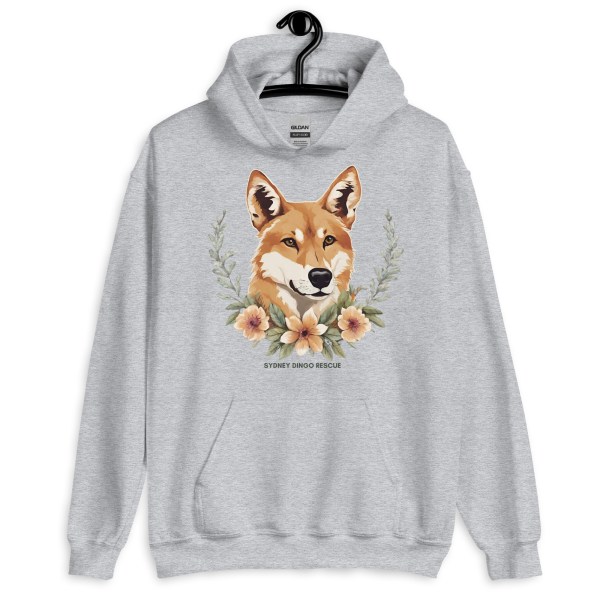 SDR Dingo Flower Wreath Unisex Hoodie