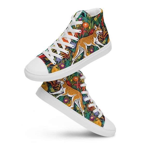 Dingo Native Plants High Top Shoes